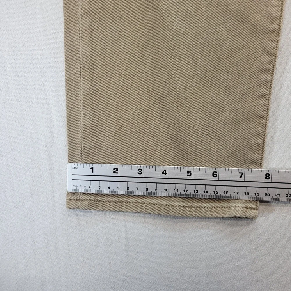 Banana Republic Traveler Jeans Mens 34x30 Khaki Slim Fit 5-Pocket Stretch Chino